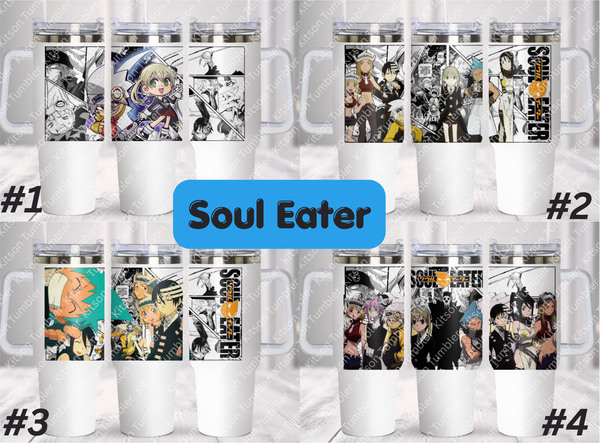 Soul Meister Scythe Anime Manga 40oz Tumbler