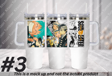 Load image into Gallery viewer, Soul Meister Scythe Anime Manga 40oz Tumbler
