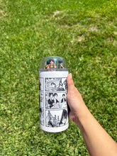 Load image into Gallery viewer, Survival against titans Anime Manga Panel 22oz Dome Lid Trinket Tumbler
