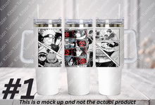 Load image into Gallery viewer, Ninja Anime Manga 40oz Tumbler
