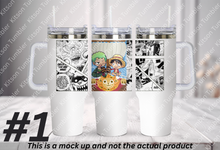 Load image into Gallery viewer, King of the Pirates Piece Anime Manga 40oz Tumbler
