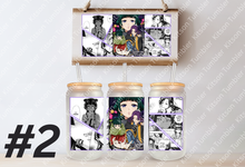 Load image into Gallery viewer, Apothecary Mao Jin Anime Manga 16oz Frosted Glass Cup

