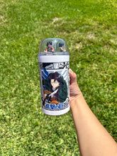 Load image into Gallery viewer, Survival against titans Anime Manga Panel 22oz Dome Lid Trinket Tumbler
