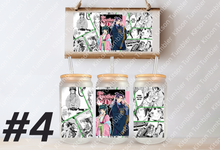 Load image into Gallery viewer, Apothecary Mao Jin Anime Manga 16oz Frosted Glass Cup
