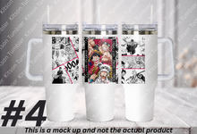 Load image into Gallery viewer, King of the Pirates Piece Anime Manga 40oz Tumbler
