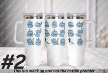 Load image into Gallery viewer, KPDH Derpy Tiger  40oz Tumbler
