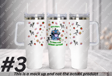 Load image into Gallery viewer, KPDH Derpy Tiger  40oz Tumbler
