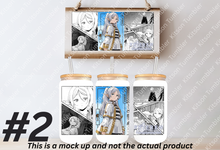 Load image into Gallery viewer, Sorcery Journey Elf Hero Anime Manga Panel 16oz Frosted Glass Cup / Stainless Steel Can
