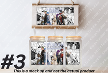 Load image into Gallery viewer, Sorcery Journey Elf Hero Anime Manga Panel 16oz Frosted Glass Cup / Stainless Steel Can
