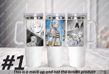 Load image into Gallery viewer, Sorcery Journey Elf Hero Anime Manga Panel 40oz Tumbler

