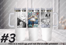 Load image into Gallery viewer, Sorcery Journey Elf Hero Anime Manga Panel 40oz Tumbler
