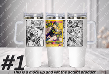 Load image into Gallery viewer, Jo jo Journey Anime Manga Panel 40oz Tumbler
