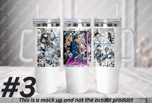 Load image into Gallery viewer, Jo jo Journey Anime Manga Panel 40oz Tumbler
