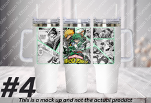 Load image into Gallery viewer, Hero Academy Quirks Anime Manga 40oz Tumbler
