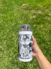 Load image into Gallery viewer, Survival against titans Anime Manga Panel 22oz Dome Lid Trinket Tumbler
