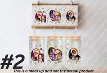 Load image into Gallery viewer, KPDH Demon 16oz Frosted Glass Cup
