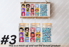 Load image into Gallery viewer, KPDH Demon 16oz Frosted Glass Cup
