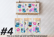 Load image into Gallery viewer, KPDH Demon 16oz Frosted Glass Cup
