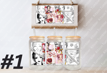 Load image into Gallery viewer, Nana Hachi Anime Manga Panel 16oz Frosted Glass Cup / Stainless Steel Can
