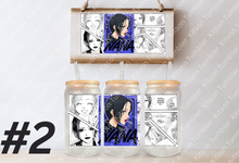 Load image into Gallery viewer, Nana Hachi Anime Manga Panel 16oz Frosted Glass Cup / Stainless Steel Can
