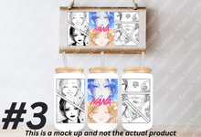 Load image into Gallery viewer, Nana Hachi Anime Manga Panel 16oz Frosted Glass Cup / Stainless Steel Can
