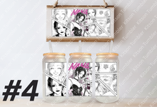 Load image into Gallery viewer, Nana Hachi Anime Manga Panel 16oz Frosted Glass Cup / Stainless Steel Can
