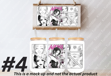 Load image into Gallery viewer, Nana Hachi Anime Manga Panel 16oz Frosted Glass Cup / Stainless Steel Can
